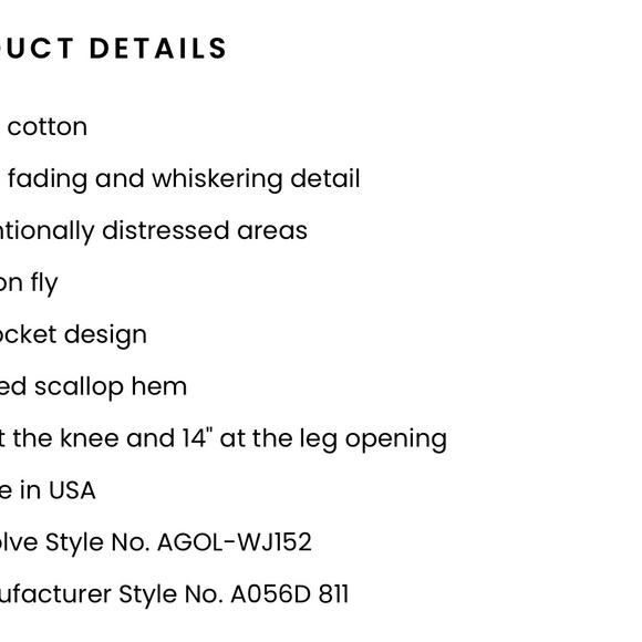 AGOLDE Riley High Rise Straight Crop in Zephyr size 26 EXCELLENT condition - Picture 3 of 11